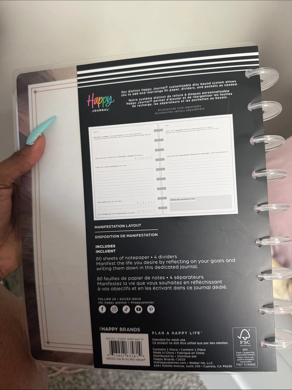 The Happy Planner 3 PACK NOTEBOOKS & ADD ONS